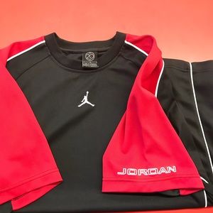 Jordan shoot around shirt.